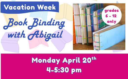 Teen Book Binding Workshop